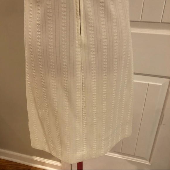 Vintage 60s Knit Preppy Dress With Collared Shirt Dickey - Picture 6 of 9